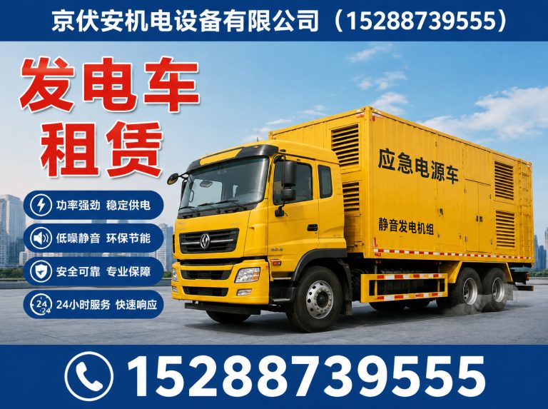 陇南发电机出租展示图
